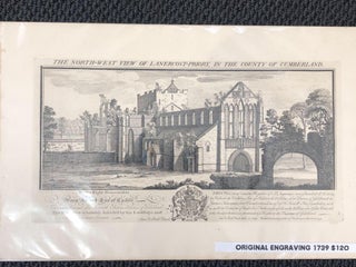 Item #17714 The North-West View of Lanercost-Priory, in the County of Cumberland. Samuel,...