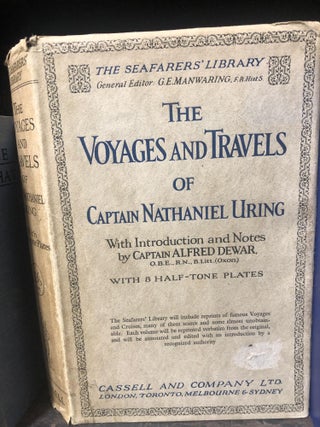 Item #17866 The Voyages and Travels of Captain Nathaniel Uring. Nathaniel Uring, ed Alfred Dewar