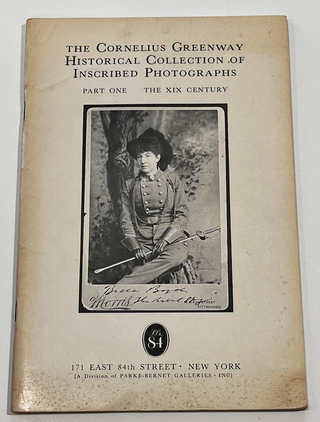 Item #17894 The Cornelius Greenway Historical Collection of Inscribed Photographs