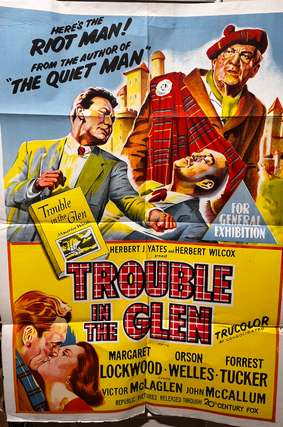 Item #17960 Trouble in the Glen. Movie poster