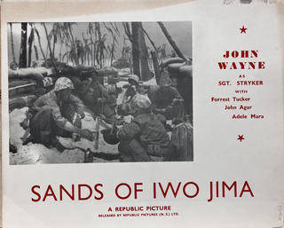 Item #17968 Sands of Iwo Jima - John Wayne. Movie poster