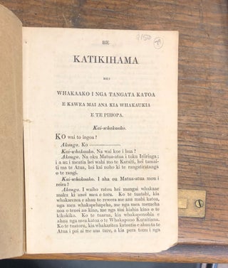 He Katikihama hei Whakaako I nga Tangata Katoa e Kawea Mai ana kia Whakaukia e te Pihopa.