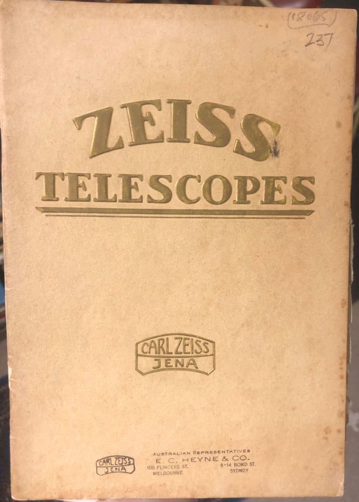 Item #18065 Zeiss Telescopes. Carl Zeiss.
