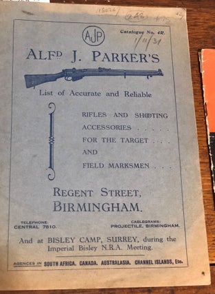 Item #18076 Catalogue of Rifles and Shooting Accessories for the Target and Field Marksman....