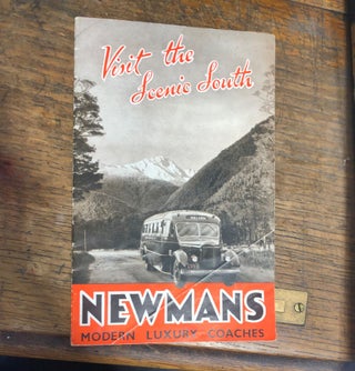 Item #18110 Visit to the Scenic South. Newman's modern luuxury coaches
