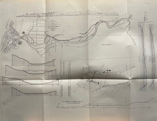 Item #18126 Plan illustrative of reports on lines of railway, Grey River, coal mine, and the...