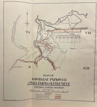 Item #18135 Plan of Kawhatau improved small farm settlement. A. L. Haylock