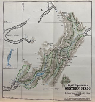 Item #18141 Plan of exploration, Western Otago, Thomas MacKenzie, MHR, and W S Pillans in the...