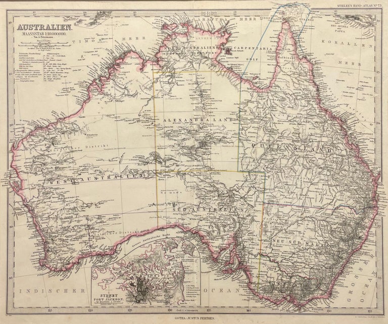 Item #18220 Australien. von A. Petermann.