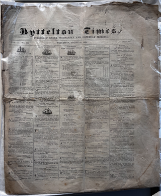 Item #18223 Lyttleton Times