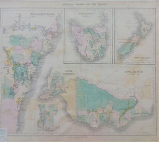 Item #18224 A Map of Australian Colonies and New Zealand