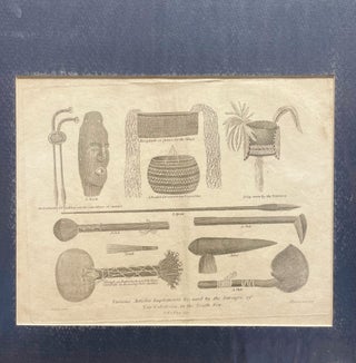 Item #18231 Various articles, implements & used by the natives of New Caledonia of the South Sea....