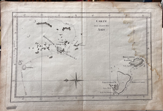Item #18251 Carte Des Isles de Amis. MAP