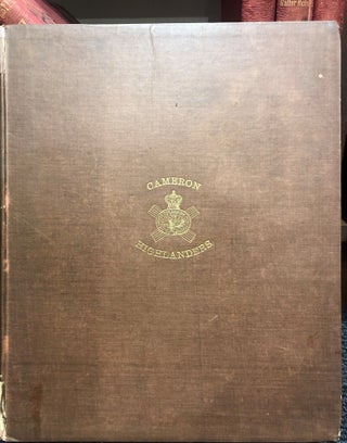 Item #18293 History of the 79th Queen's Own Cameron Highlanders, now the 1st Battalion Queen's...