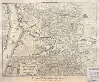 Item #18324 Plan of the Battle of Eckerten. Rapin