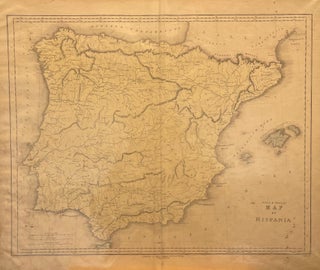 Item #18331 Map of Hispania. Gall and Inglis