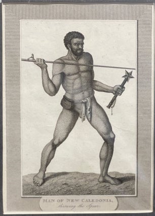 Item #18409 Man of New Caledonia throwing the spear