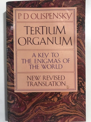 Item #20190 Tertium Organum. P D. Ouspensky