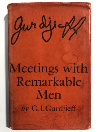 Item #20202 Meetings with remarkable men. Mr Gurdjieff