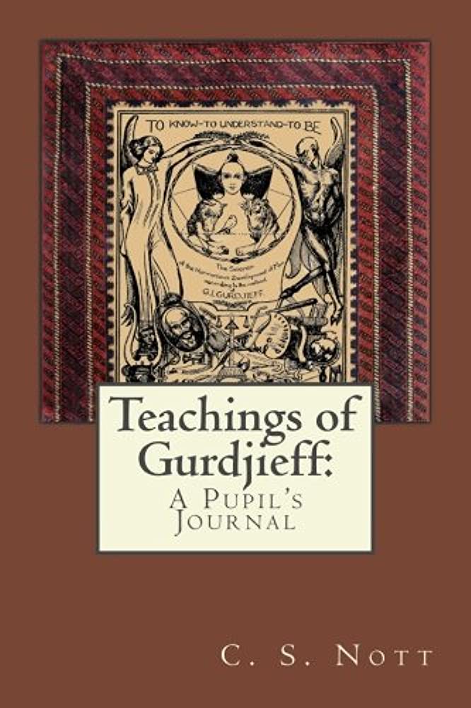 Item #20321 Teachings of Gurdjieff, a pupil's journal. C. S. NOTT.