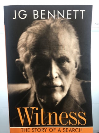Item #20339 Witness. J G. Bennett