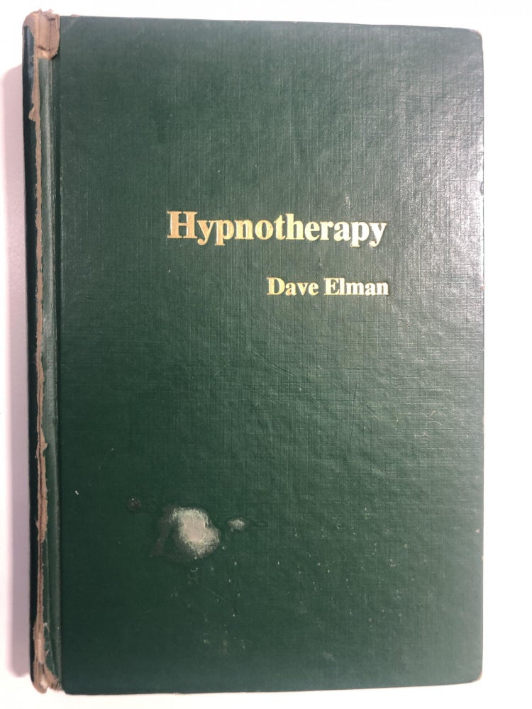 Item #20370 Hypnotherapy. Dave Eleman.