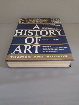 Item #30963 A History of Art. H. W. Janson