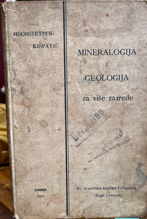 Item #31106 Mineralogija i Geologija. Dr J. Hochstetter i. Dr A. Bisching