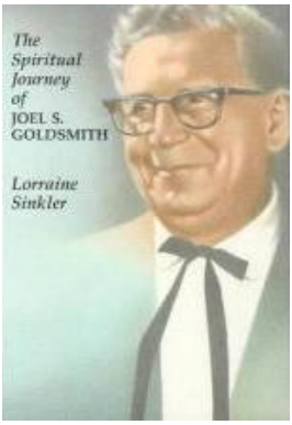 Item #31285 The Spiritual Journey of Joel S. Goldsmith. Lorraine Sinkler