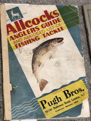 Item #31338 Allcocks Angler's Guide and Abridged List of Fishing Tackle. Allcocks