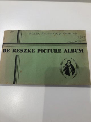 Item #31386 De Reszke Picture Album. N/A