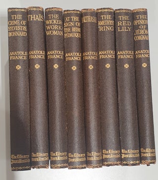 Item #410137 The minerva collection. Anatole France