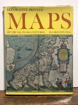 Item #5030 Decorative Printed Maps of the 15th to 18th Centuries : a Revised Edition of "Old...