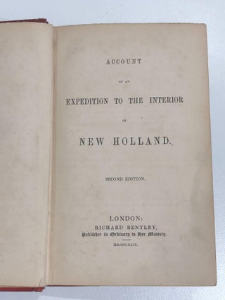 ACCOUNT of an Expedition to the Interior of New Holland.