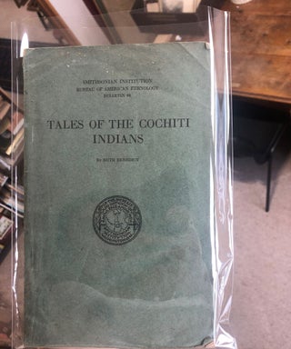 Item #7690 Tales of the Cochiti Indians. Ruth BENEDICT