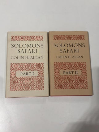 Item #8696 Solomons Safari 1953-1958. Colin H. ALLAN