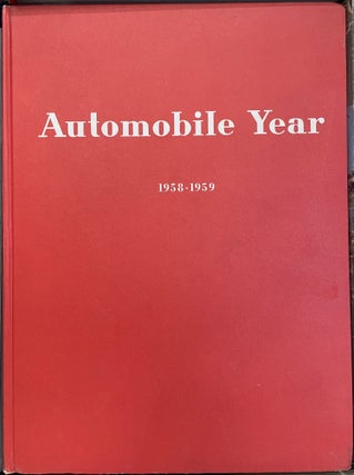 Item #9839 Automobile Year, Number 6, 1958 - 1959. Motor racing